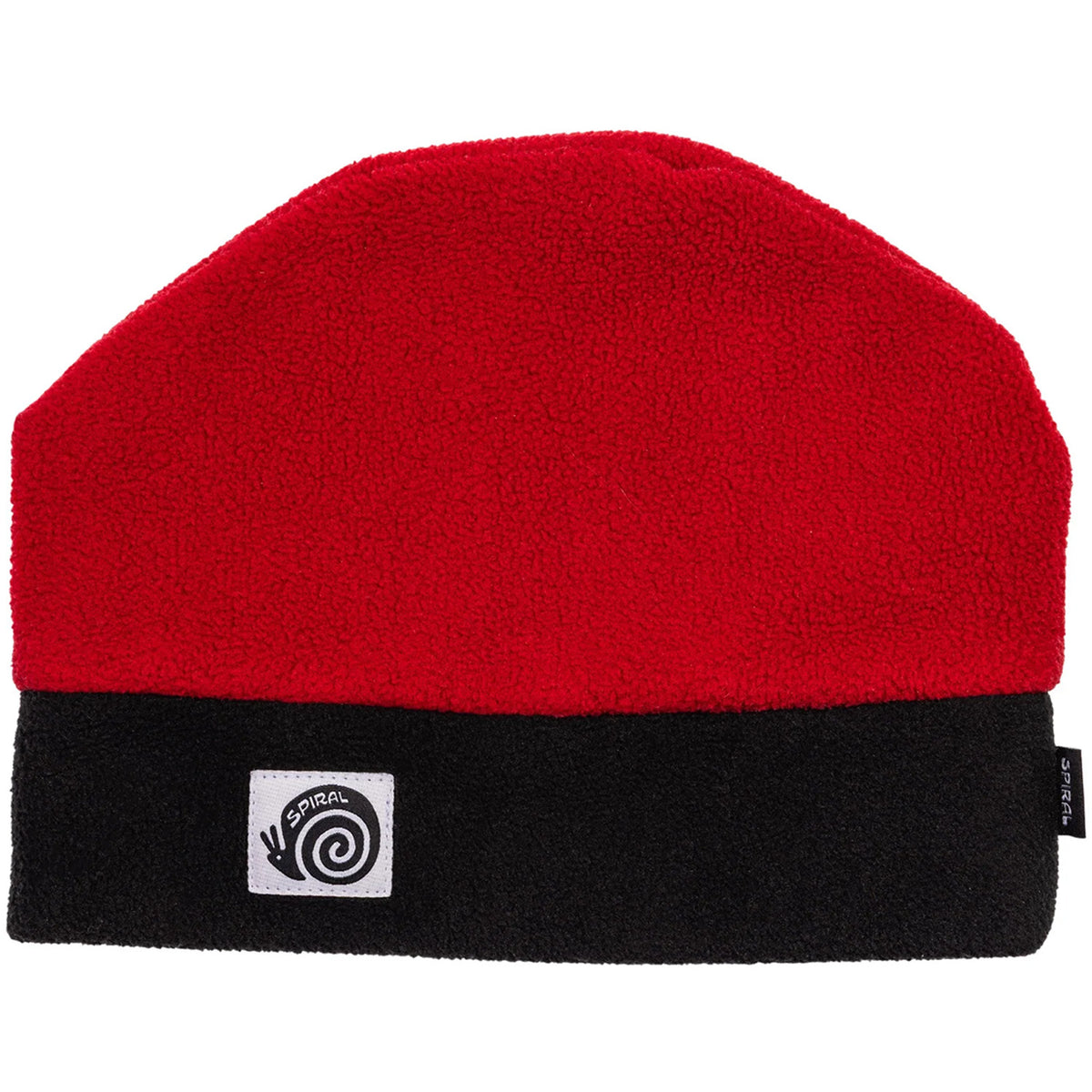 Spiral Wax Co. Baker Fleece Beanie Red