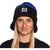 Spiral Wax Co. Valhalla Fleece Earflap Beanie Blue