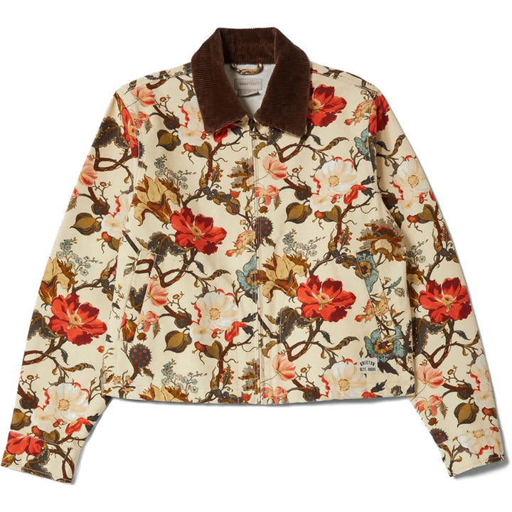 Brixton Mechanics Garage Zip Jacket - Women's Botanical Floral