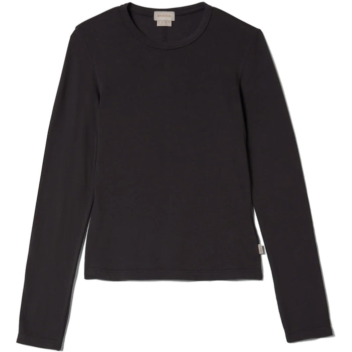 Brixton Carefree Organic GD Slim Long-Sleeve T-Shirt - Women's Black