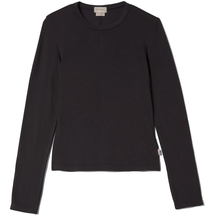 Brixton Carefree Organic GD Slim Long-Sleeve T-Shirt - Women's Black