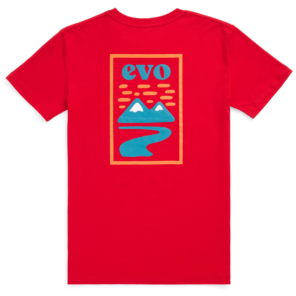 evo Alpenglow T-Shirt - Unisex Red