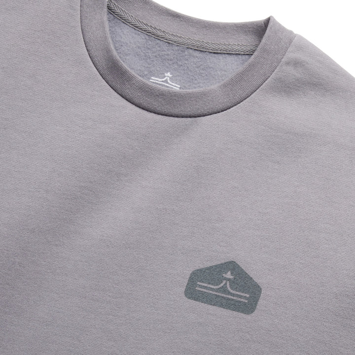 evo Basic Crew Sweatshirt - Unisex Grey