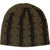 Corduroy Tribalwire Reversible Skully Beanie Black