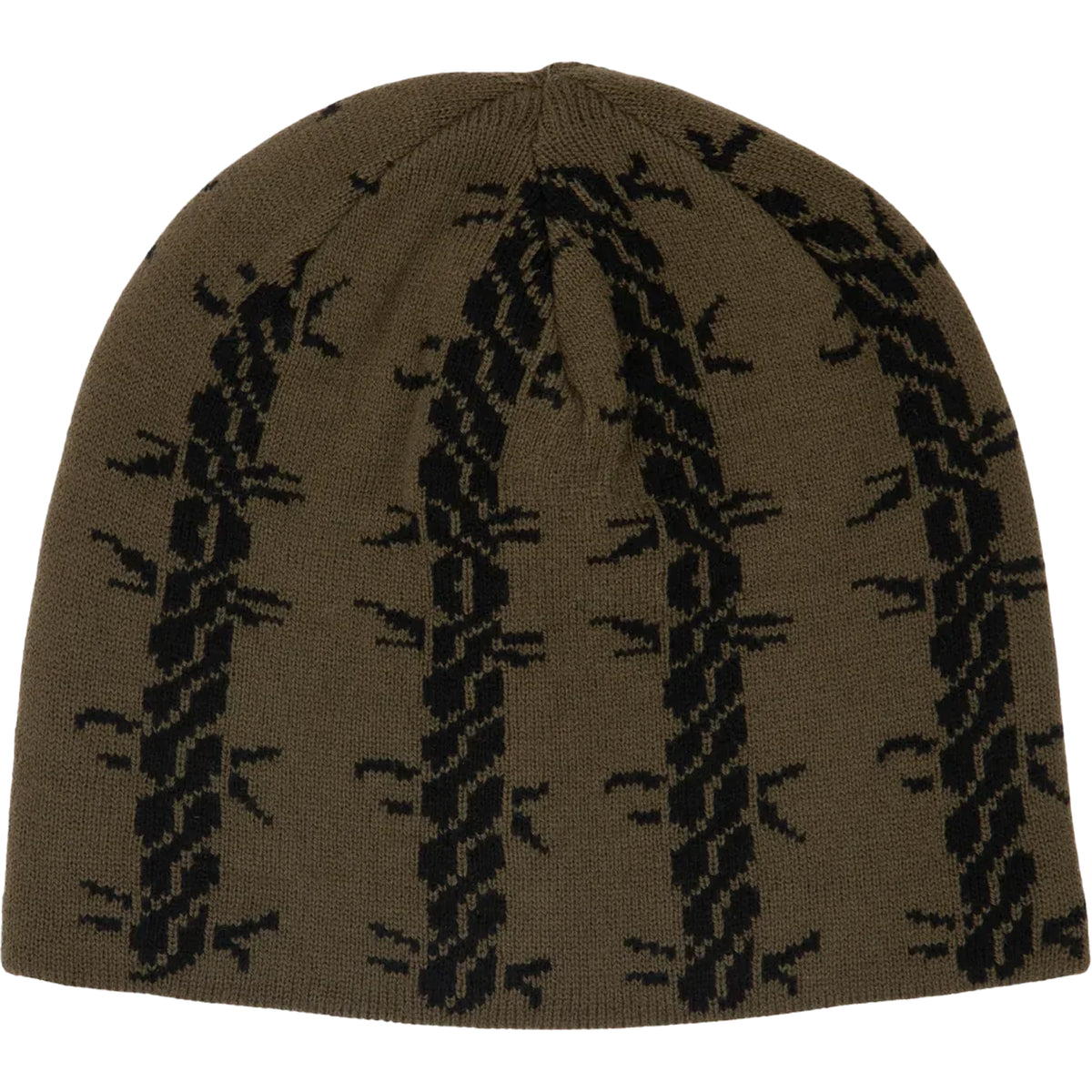 Corduroy Tribalwire Reversible Skully Beanie Black