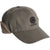 Autumn Washed Canvas Flap Cap Pebble