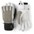 Hestra Army Leather GORE-TEX Short Gloves Light Grey/Off White