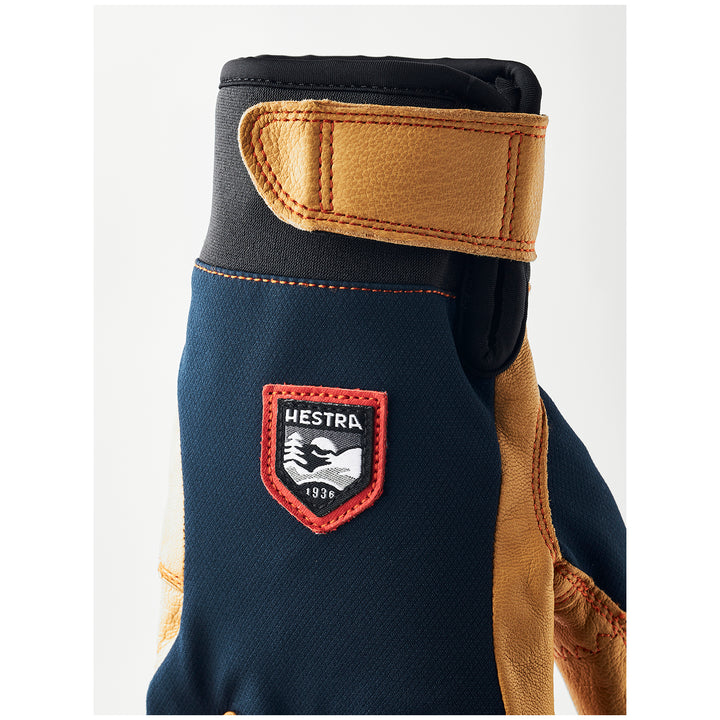 Hestra Ergo Grip Active Gloves Navy/Natural Brown