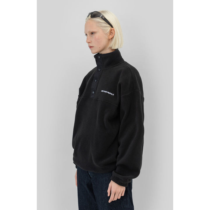 Beyond Medals Half Snap Fleece - Men's Black