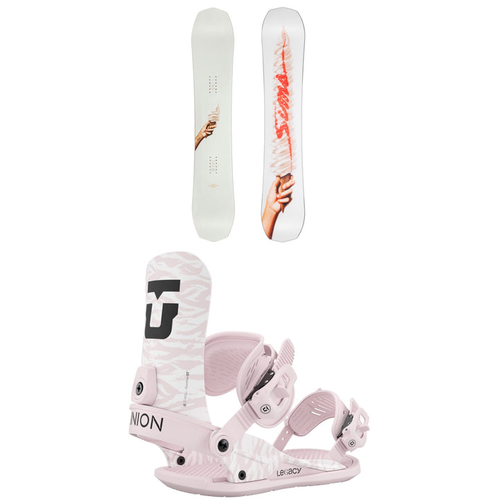 Sims Vanilla Snowboard + Union Legacy Snowboard Bindings - Women's 2026