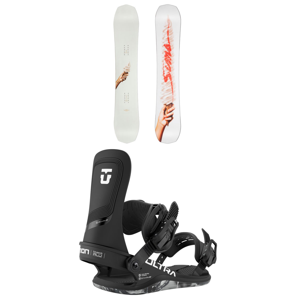 Sims Vanilla Snowboard + Union Ultra Snowboard Bindings - Women's 2026