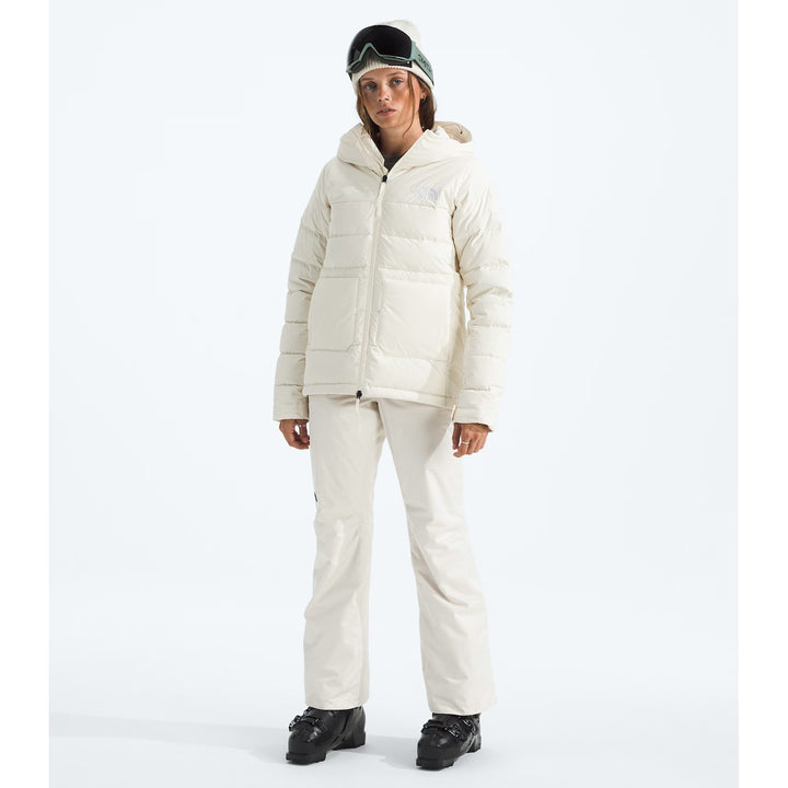 The North Face First Turn Down Jacket - Women's White Dune/Recycled Down