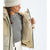 The North Face Cold Spell Cropped Down Corduroy Jacket - Women's Gravel/White Dune