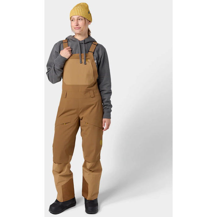 Stio Skyrider Bibs - Women's Mudslide/Chipmunk