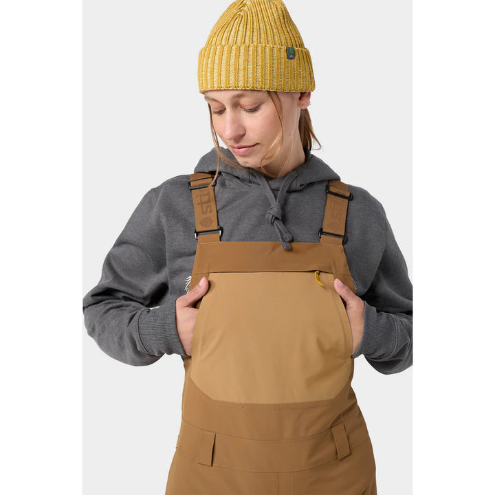 Stio Skyrider Bibs - Women's Mudslide/Chipmunk
