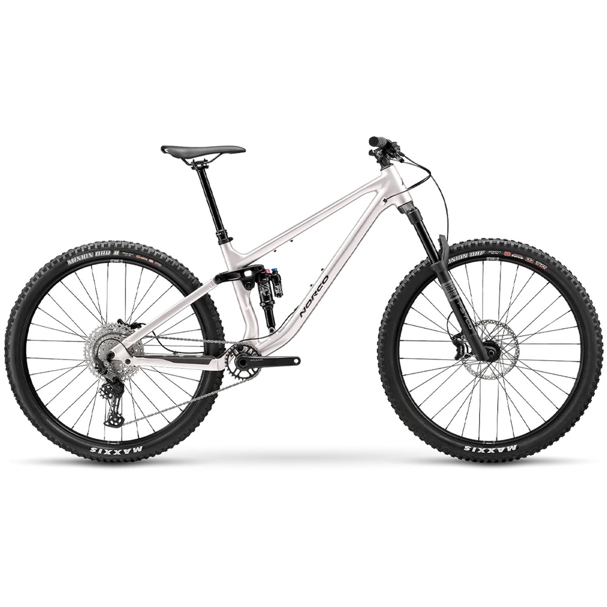 Norco Fluid FS A2 Complete Mountain Bike 2025 Silver