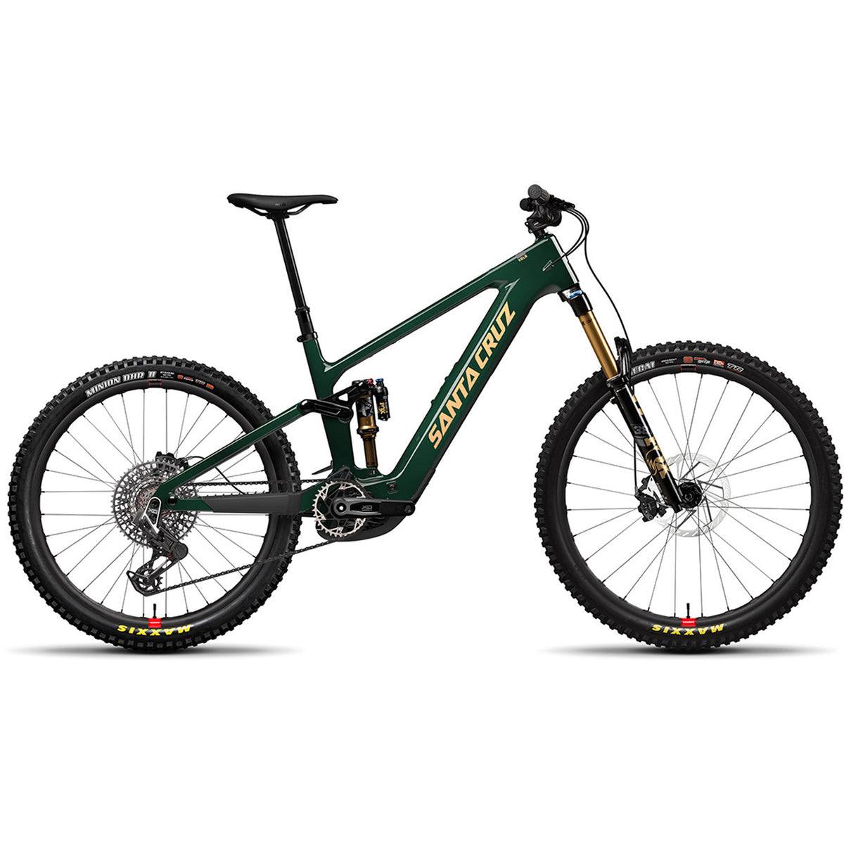 Santa Cruz Vala 1 CC X0 AXS Reserve E-Mountain Bike 2026 Midnight Green