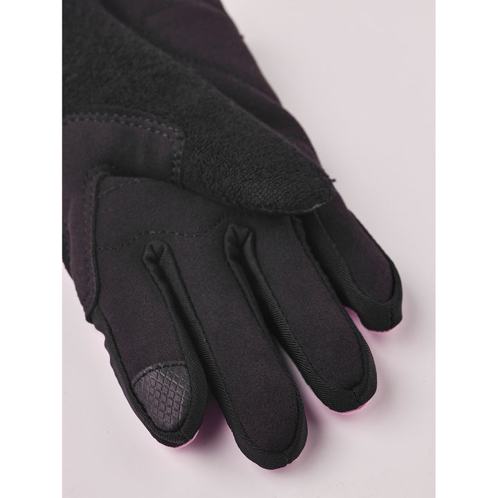 Hestra Viro Long Jr. Bike Gloves - Kids' Pink