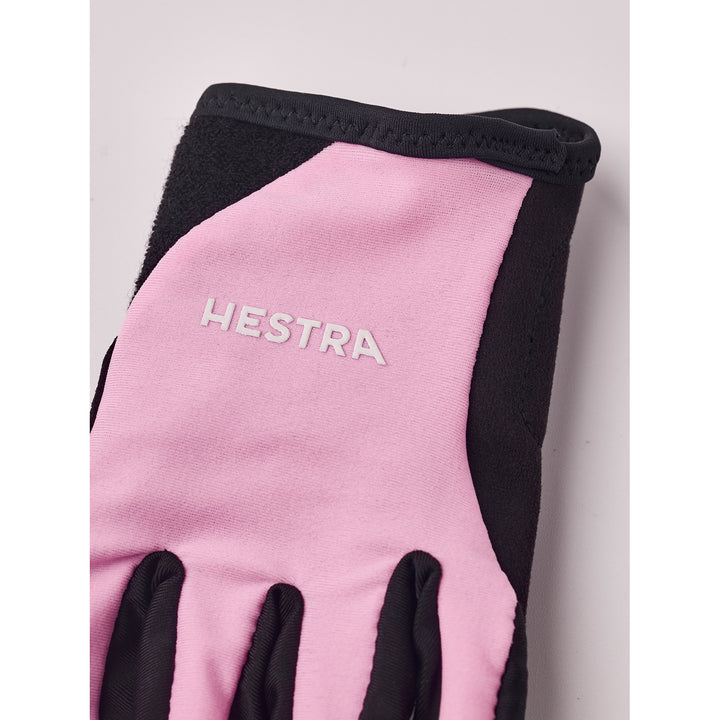 Hestra Viro Long Jr. Bike Gloves - Kids' Pink