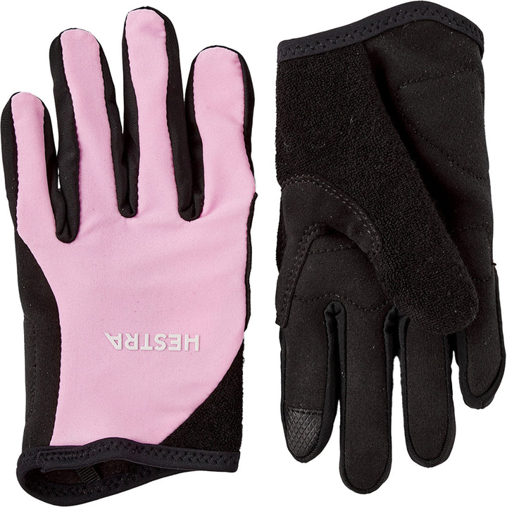 Hestra Viro Long Jr. Bike Gloves - Kids' Pink
