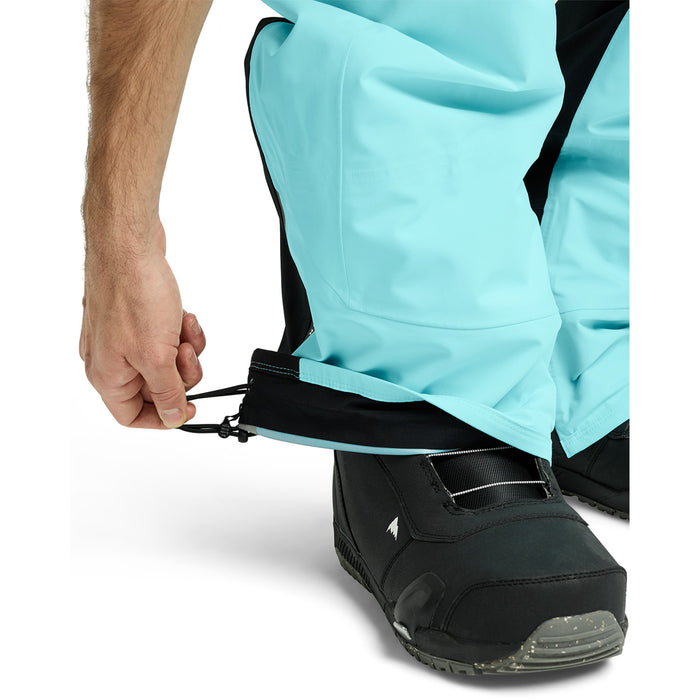 Burton Reserve 3L Pants - Men's Light Teal/True Black