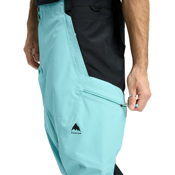 Burton Reserve 3L Pants - Men's Light Teal/True Black