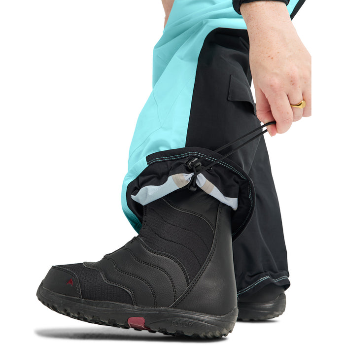 Burton Reserve 3L Pants - Women's Light Teal/True Black