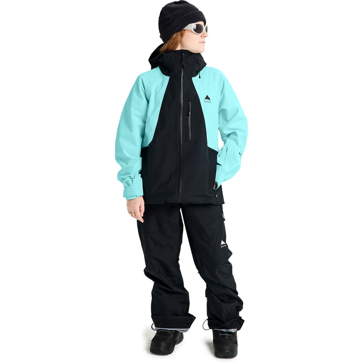 Burton Reserve 3L Jacket - Women's True Black/Light Teal