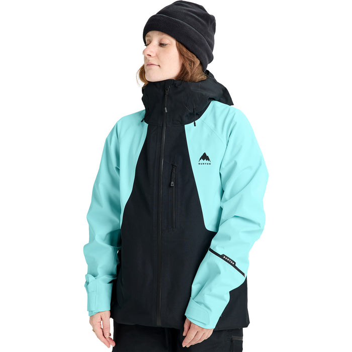 Burton Reserve 3L Jacket - Women's True Black/Light Teal