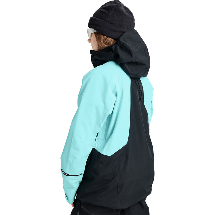 Burton Reserve 3L Jacket - Women's True Black/Light Teal