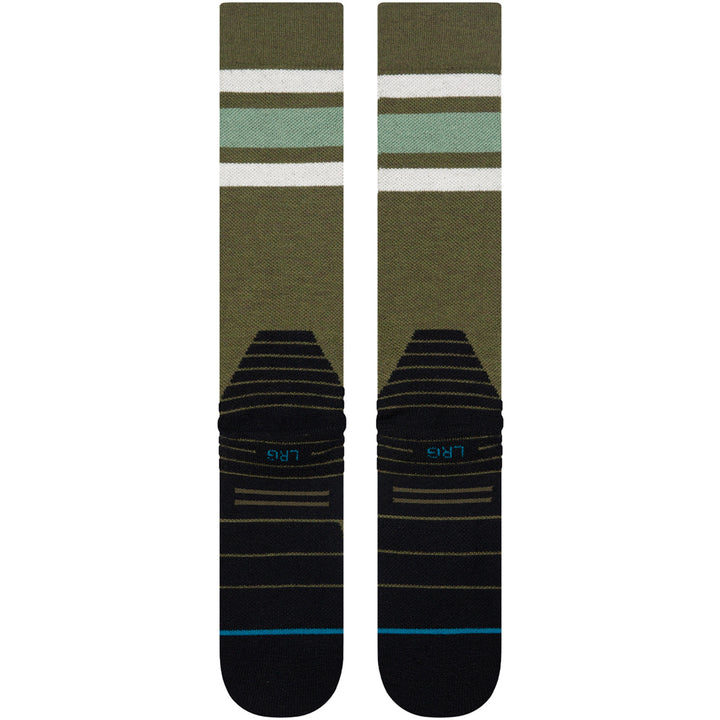 Stance Boyd Mid Wool Snow Socks Olive