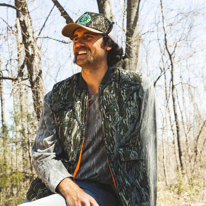 Seager X Mossy Oak Flapjack Cap Original Treestand