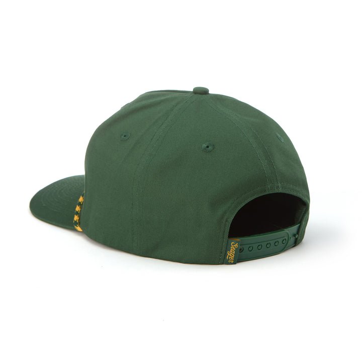 Seager Los Rios Canvas Snapback Green