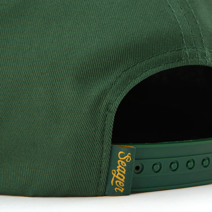 Seager Los Rios Canvas Snapback Green