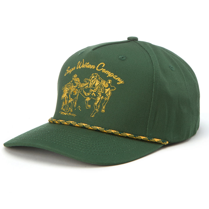 Seager Los Rios Canvas Snapback Green
