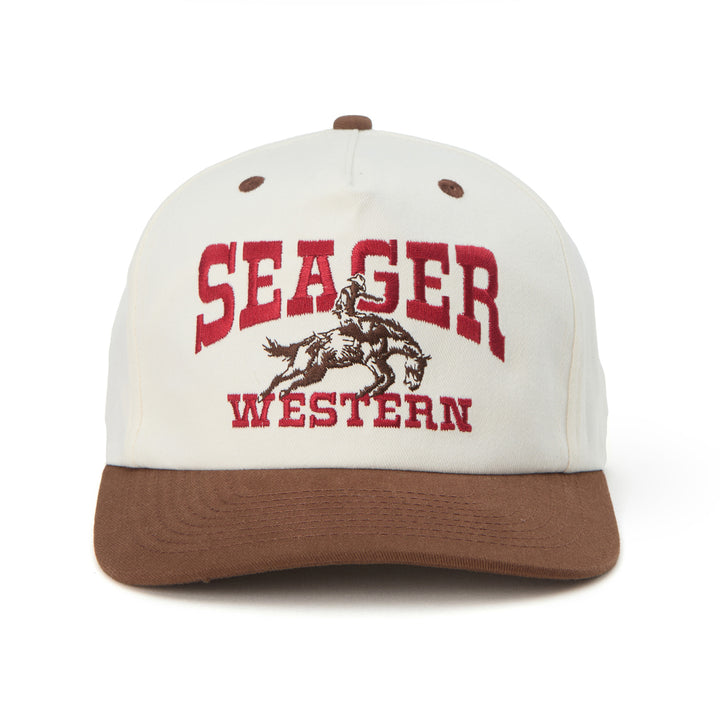 Seager Rodeo Snapback Cream/Brown