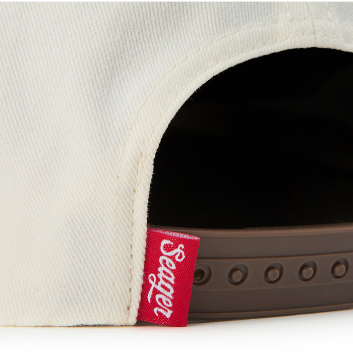 Seager Rodeo Snapback Cream/Brown