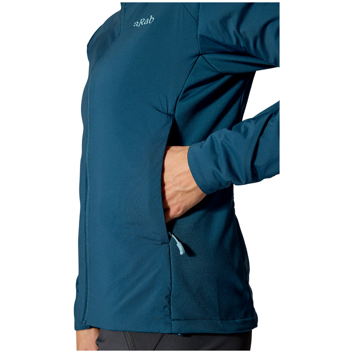 Rab® Xenair Alpine Flex Jacket - Women's Tempest Blue