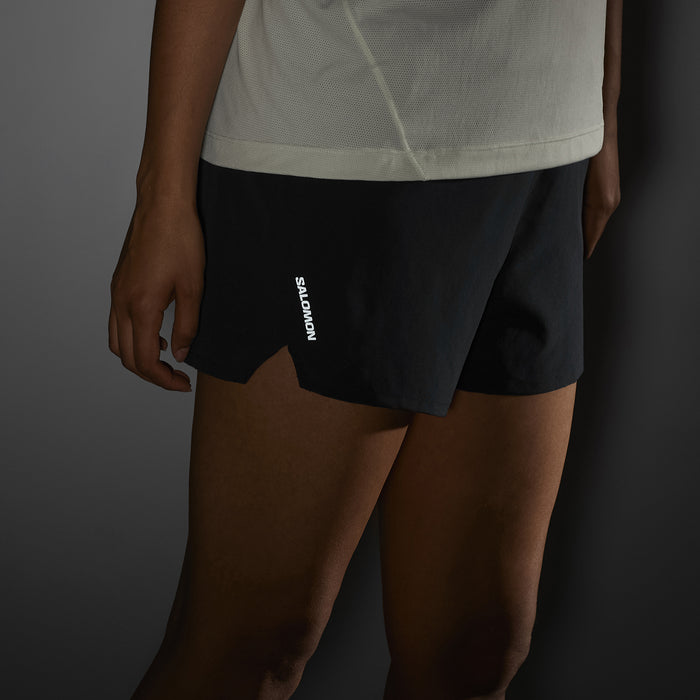 Salomon SHKout CORE 4" Shorts - Women's Deep Black