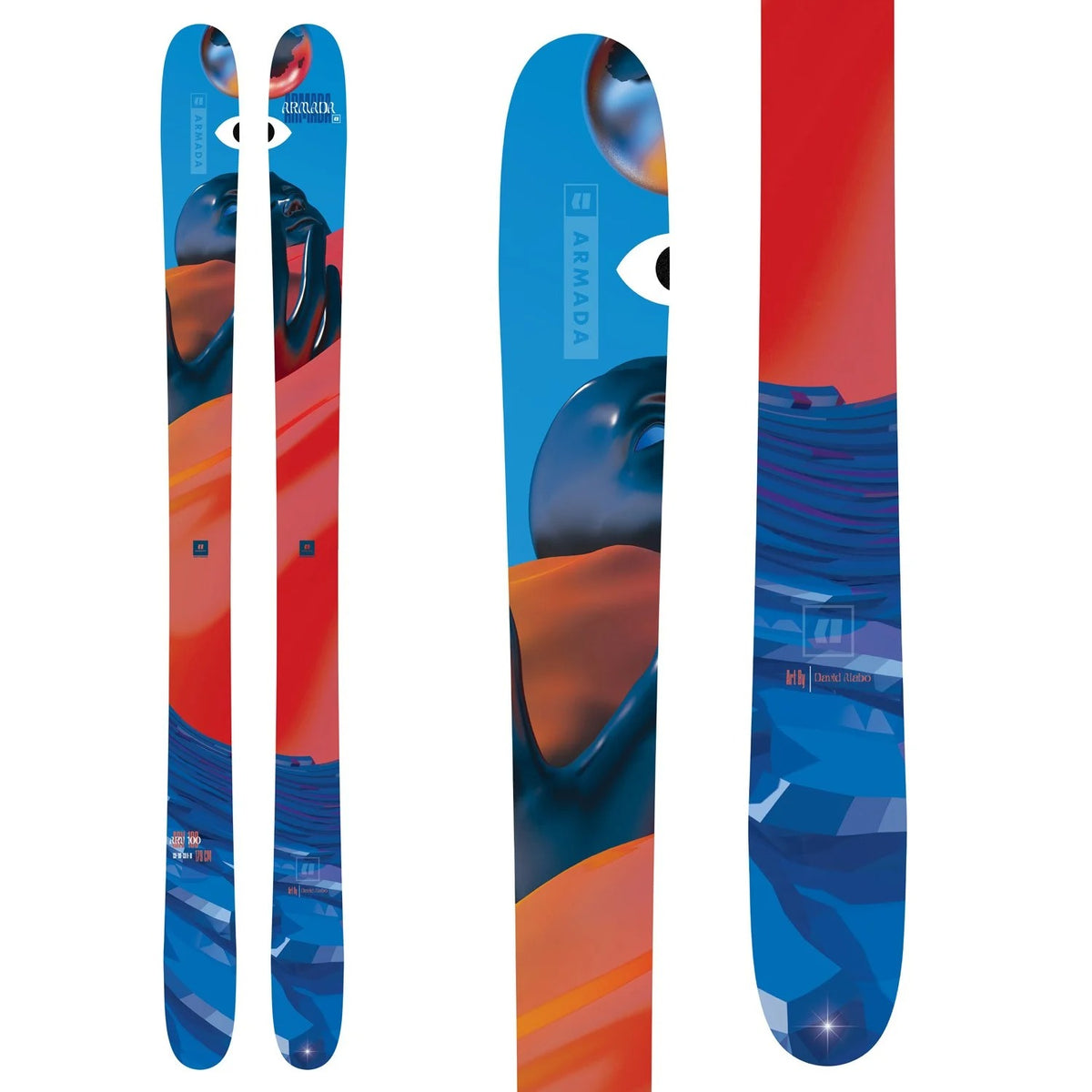 Armada ARV 100 Skis + Strive 13 Demo Bindings 2024