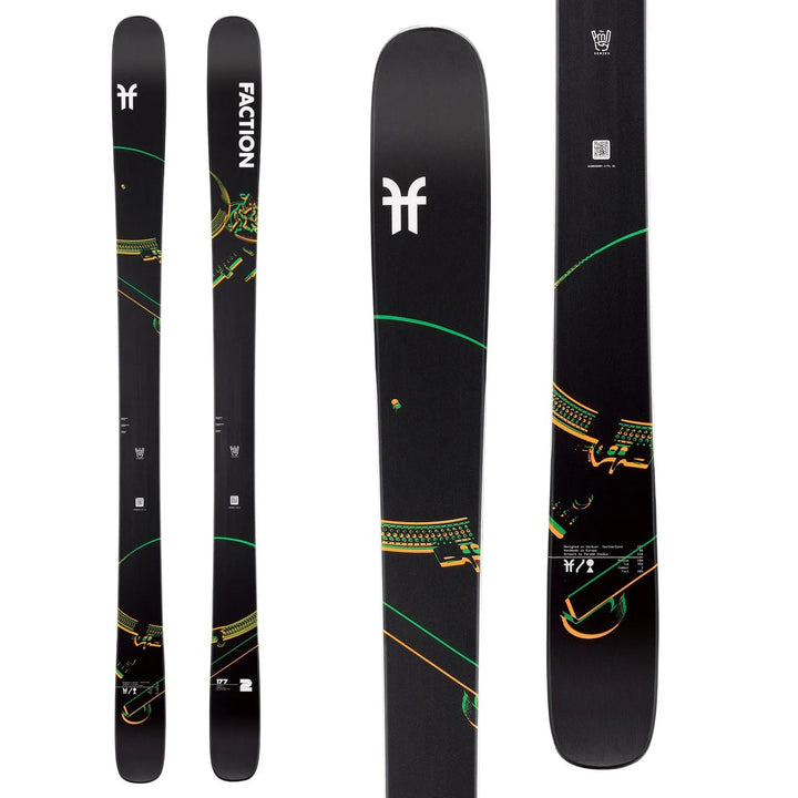 Faction Prodigy 2 Skis + Strive 11 Demo Bindings 2024