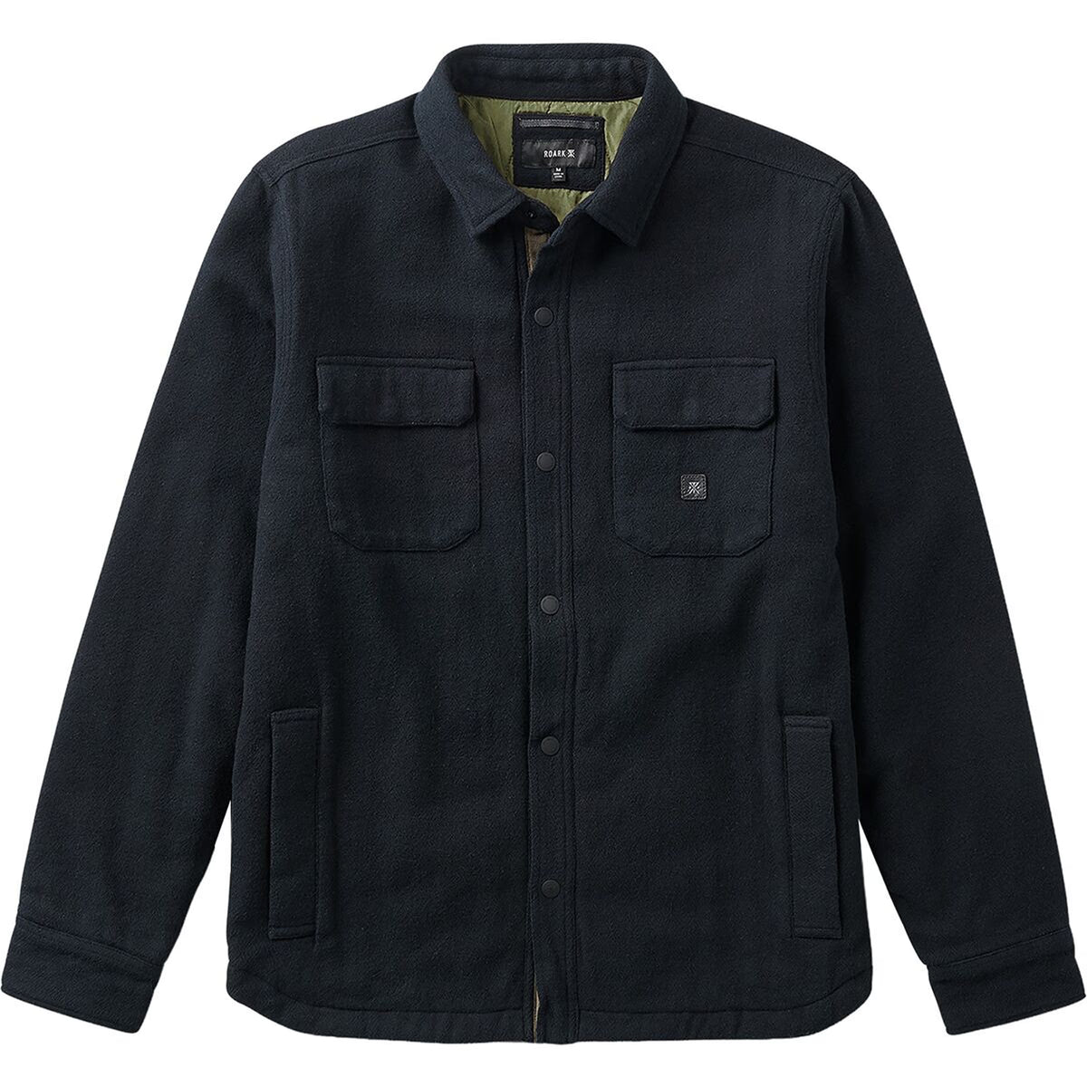 Roark Backwoods Overshirt - Men's Black2