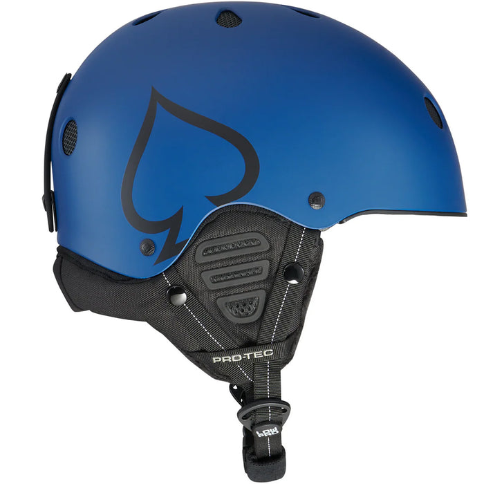 Pro-Tec Low Pro Snow Helmet Blue Matte