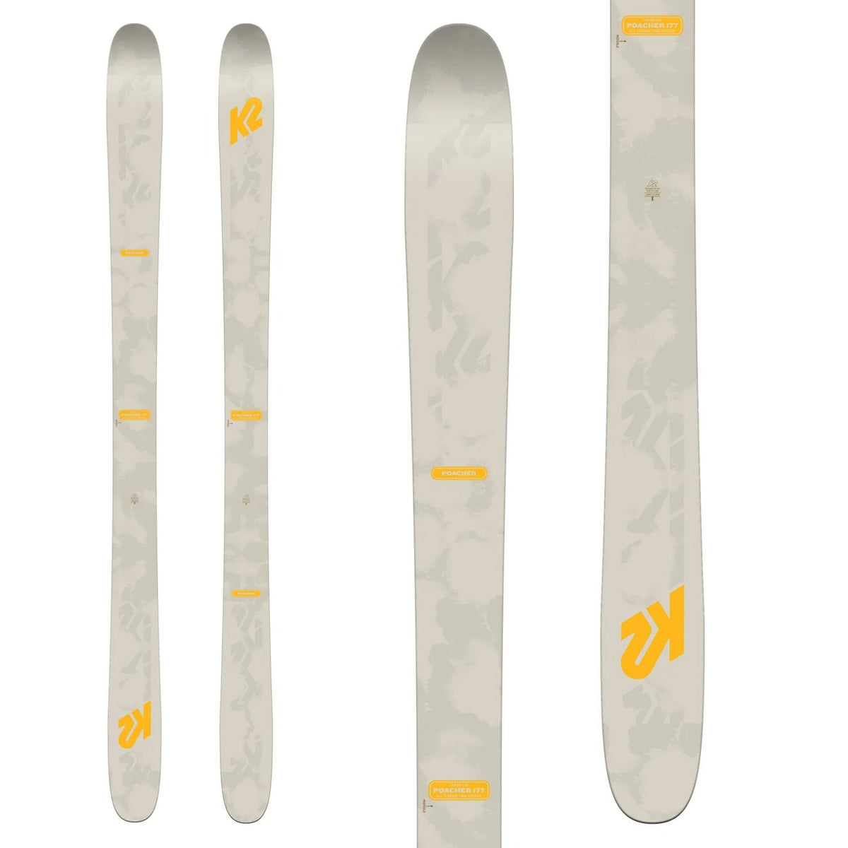 K2 Poacher Skis + Marker Griffon 13 TCX Demo Bindings 2024