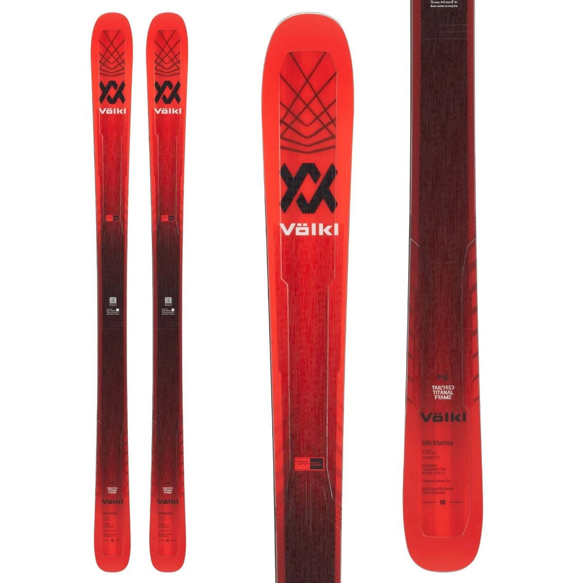 Völkl M6 Mantra Skis + Marker Griffon 13 TCX Demo Bindings 2024