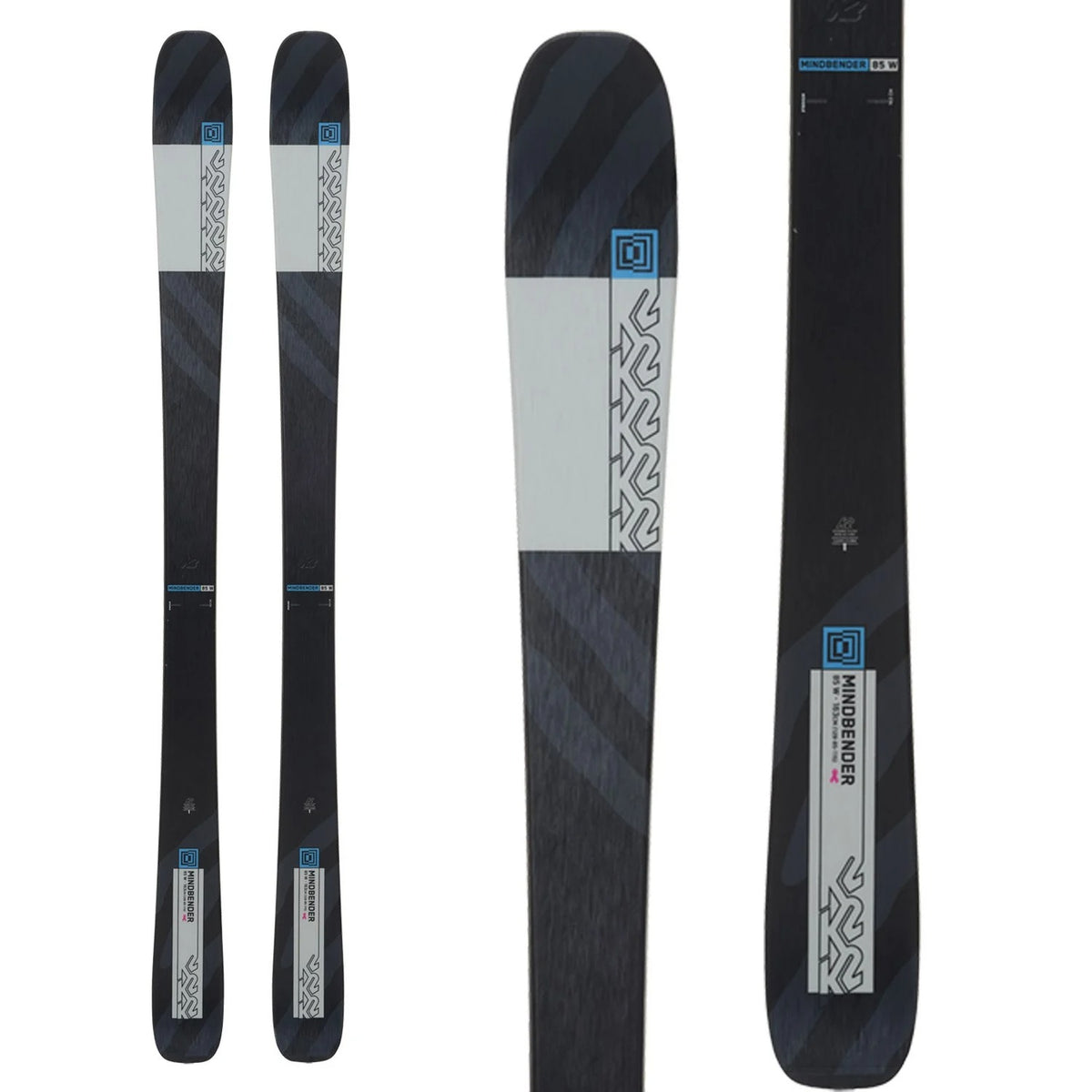 K2 Mindbender 85 Skis + Armada Strive 11 Demo Bindings - Women's 2024