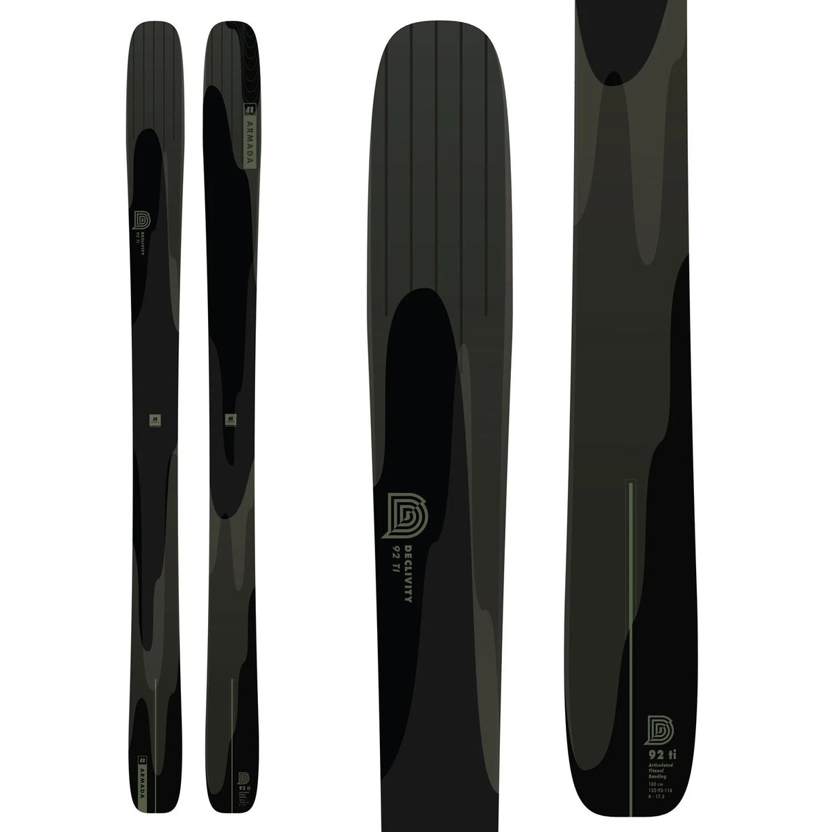 Armada Declivity 92 Ti Skis + Marker Griffon 13 TCX Demo Bindings 2024