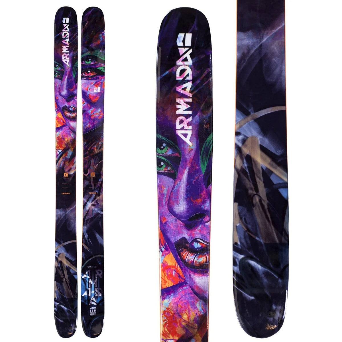 Armada ARV 116 JJ Skis + Tyrolia Attack 13 Demo Bindings 2018