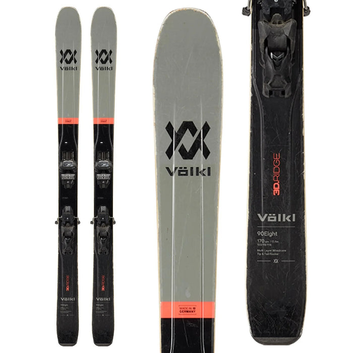 Völkl 90 Eight Skis + Tyrolia Attack 13 Demo Bindings 2019