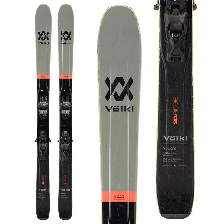 Völkl 90 Eight Skis + Tyrolia Attack 13 Demo Bindings 2019